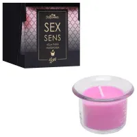 Vela de Masaje Perfumada Love · HOT FLOWERS · Cuidado Íntimo y Masaje