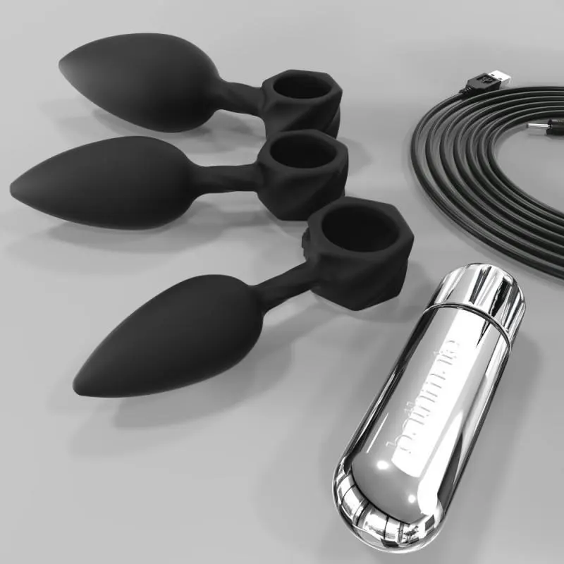 Set de 4 Plugs Entrenamiento Anal con Vibración · BATHMATE · Anal — Foto 5