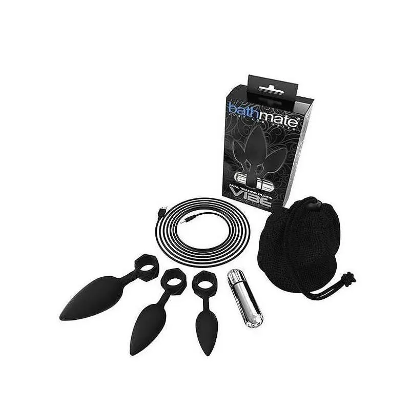 Set de 4 Plugs Entrenamiento Anal con Vibración · BATHMATE · Anal