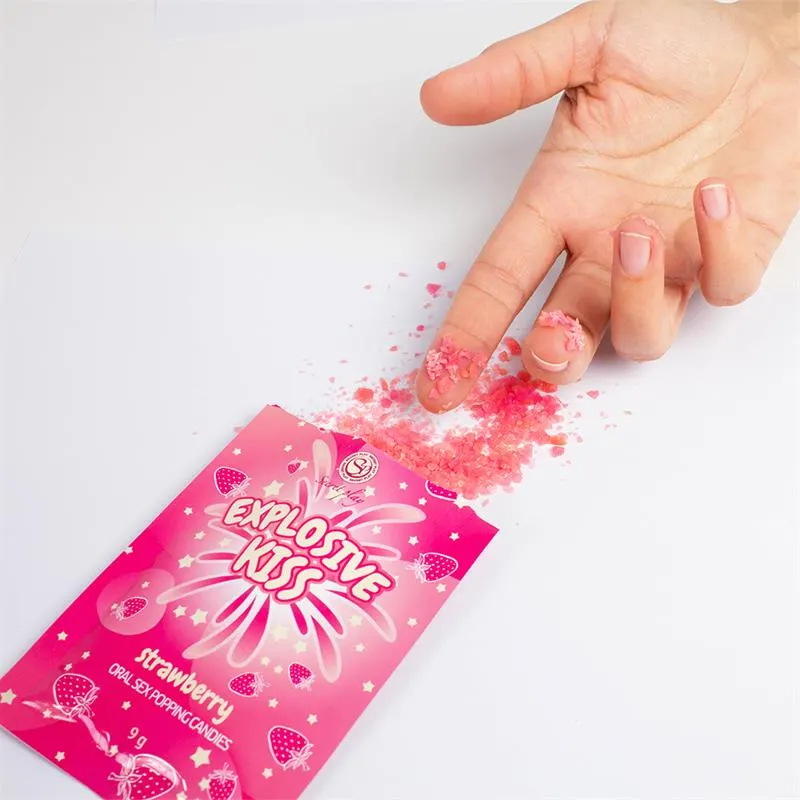 Caramelos Explosivos Sexo Oral Popping Candies Unidad Sabor Fresa · SECRET PLAY · Accesorios y Sets — Foto 2