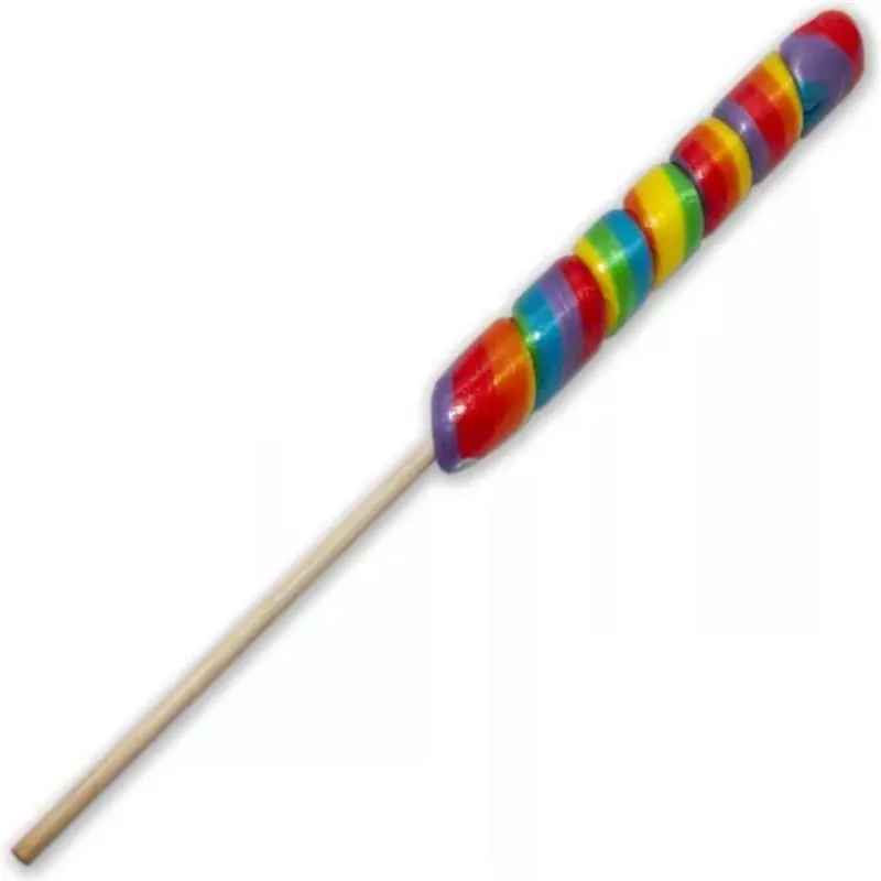 Piruleta Pirulo Bandera LGBT 100gr · DIVERTY SEX · Línea LGBT+