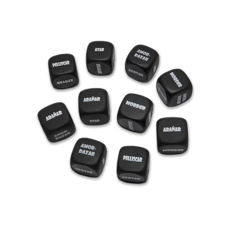 Dado Negro Sado · DIVERTY SEX · Juegos y Complementos Divertidos