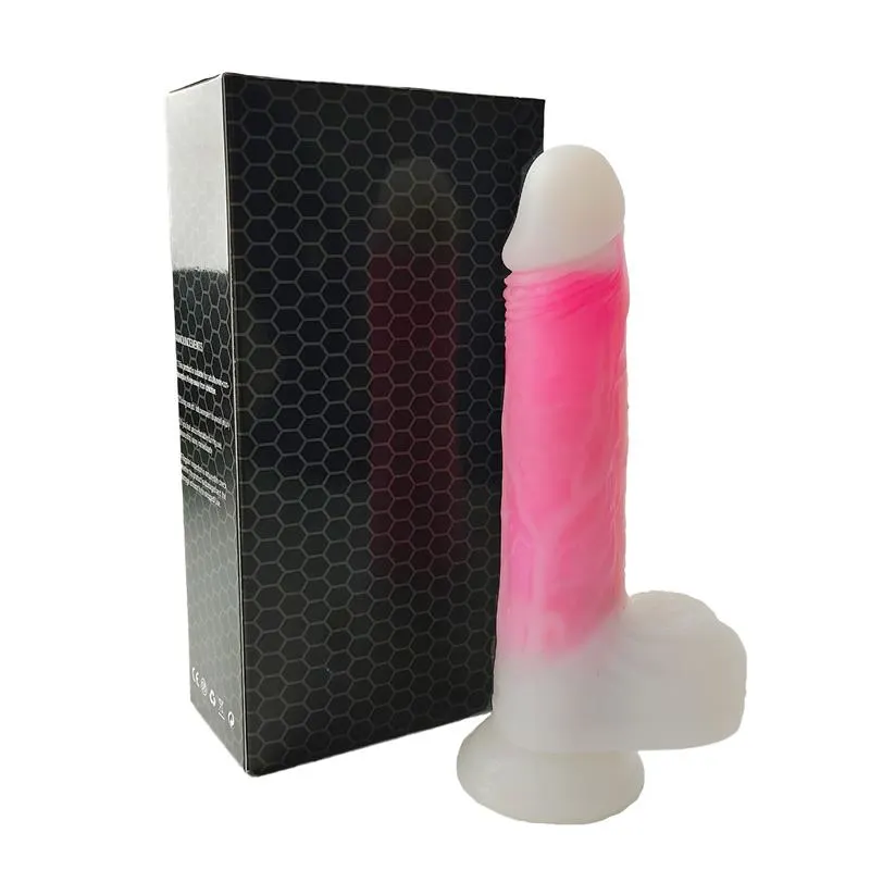 Dildo Doble Capa con Vibración, Thrusting y Calor 21.5 cm · URBAN SKY · Dildos — photo 2