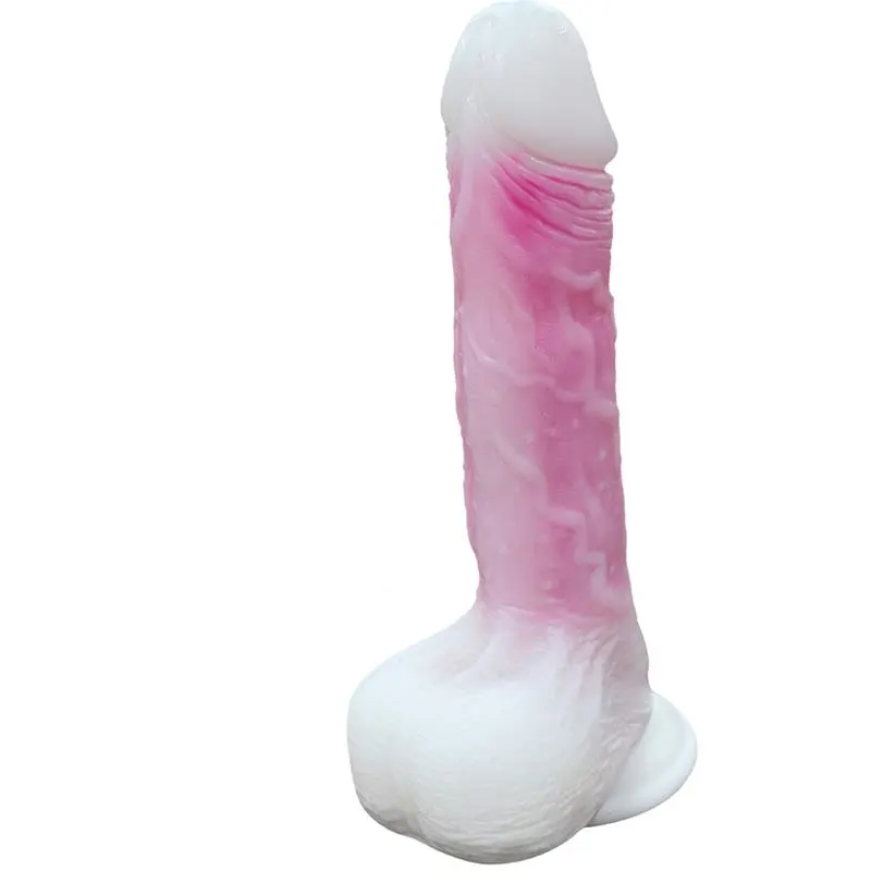 Dildo Doble Capa con Vibración, Thrusting y Calor 21.5 cm · URBAN SKY · Dildos — photo 5