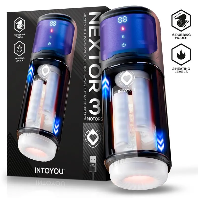 Nextor Masturbador Automático Avanzado, Función Fricción y Calor · INTOYOU · Masturbadores Él