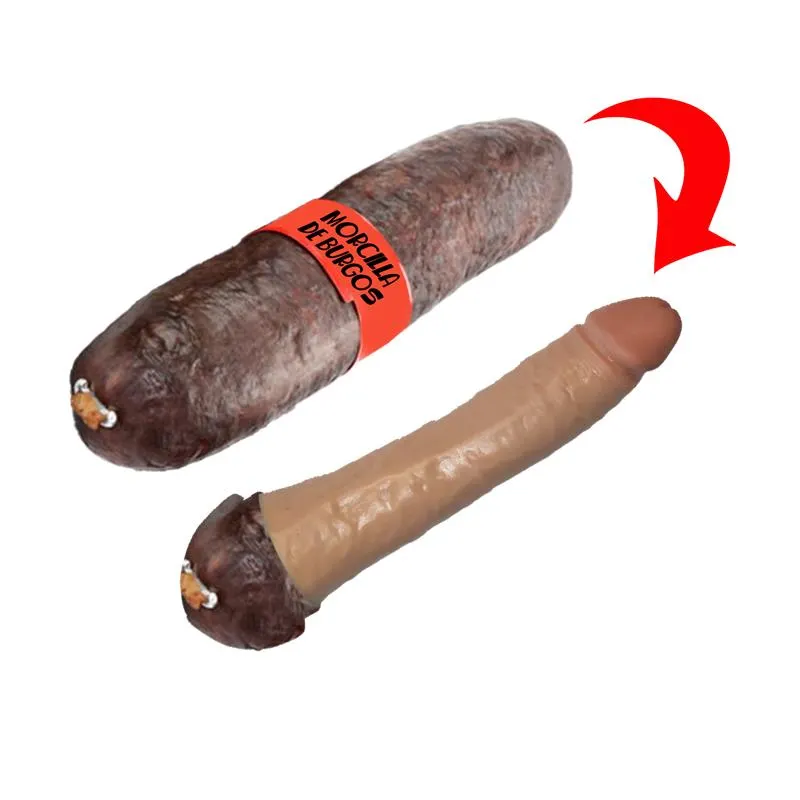 Dildo Morcilla Ibérica de Burgos · DIVERTY SEX · Juegos y Complementos Divertidos