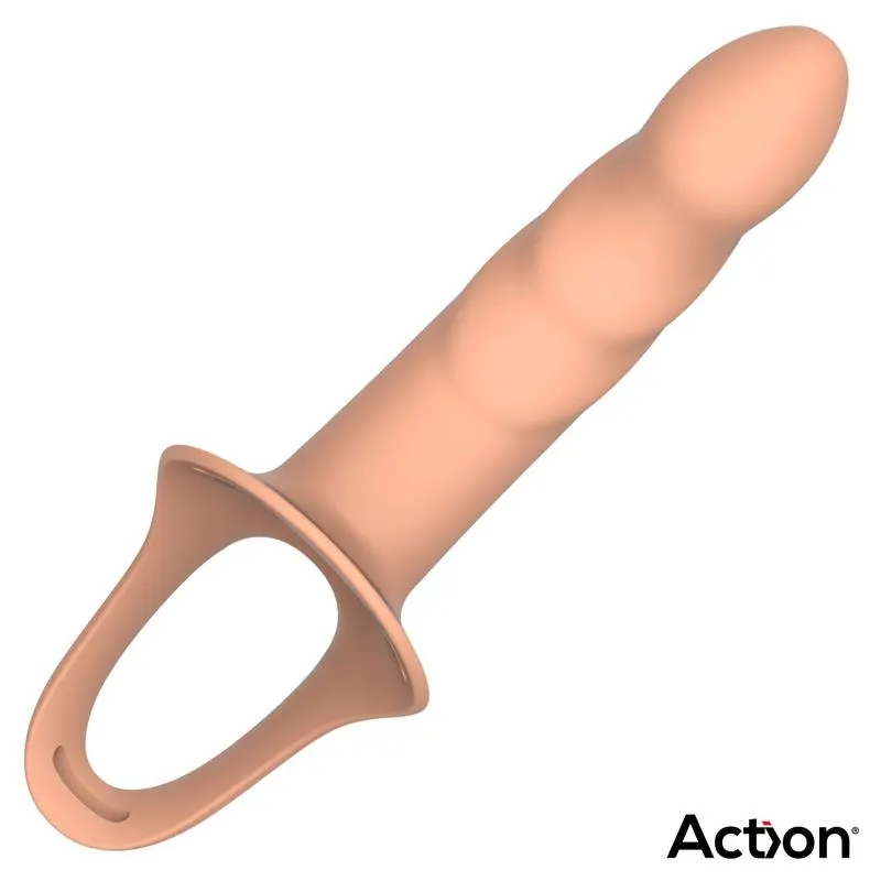 Arnés Strap-on con Dildo Hueco Silicona Premium Talla L · ACTION · Dildos — photo 6