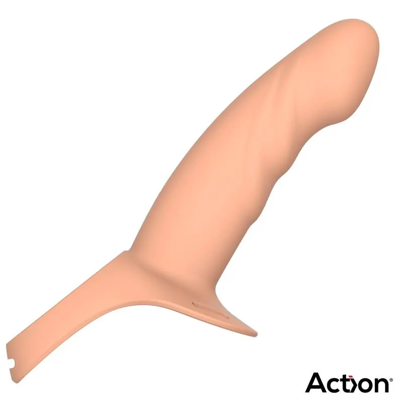 Arnés Strap-on con Dildo Hueco Silicona Premium Talla L · ACTION · Dildos — photo 7