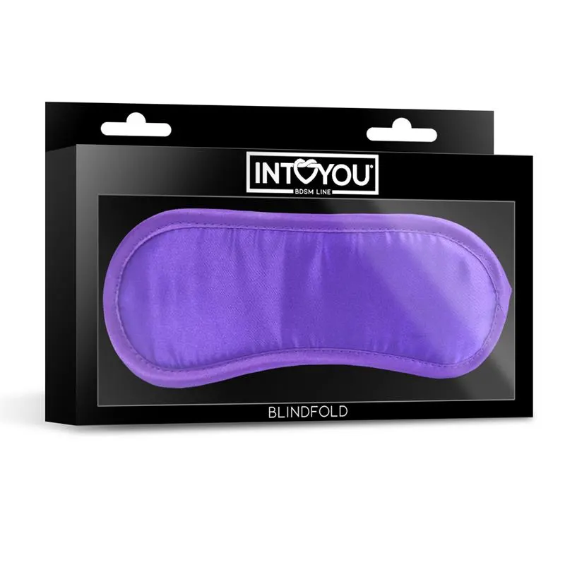 Antifaz de Satén Púrpura · INTOYOU BDSM LINE · Máscaras, Antifaces y Mordazas — Foto 6