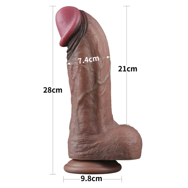 Dildo Silicona Dual Layered XXL 11 · LOVETOY · Dildos — photo 11