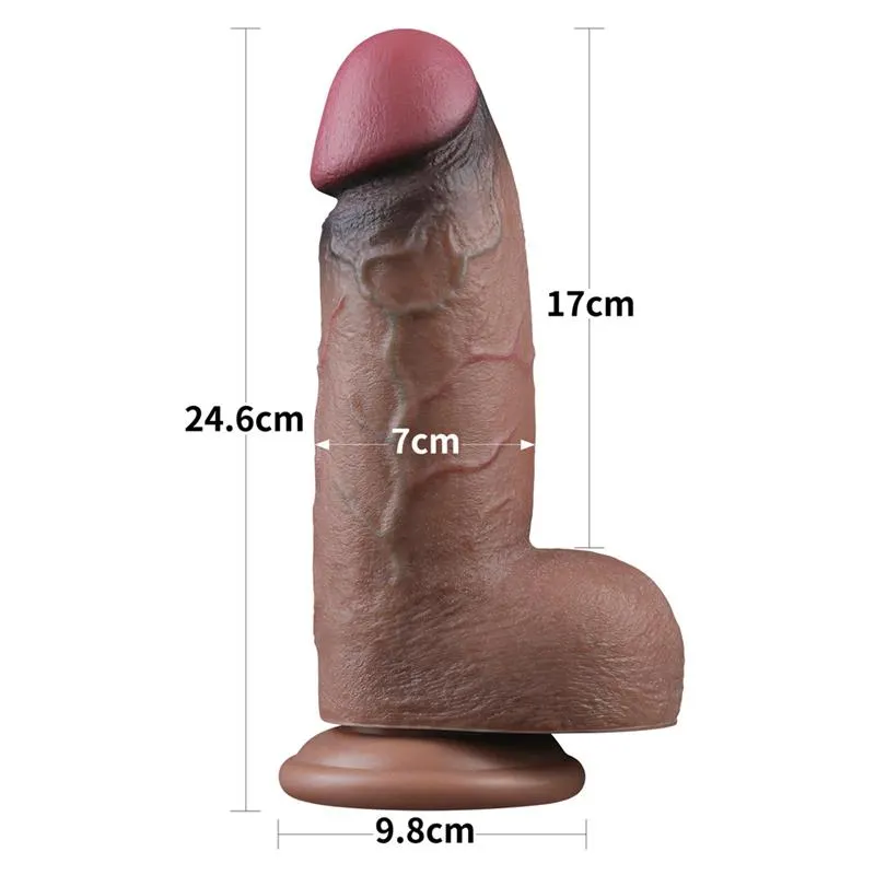 Dildo Silicona Dual Layered XXL 9.5 · LOVETOY · Dildos — Foto 11