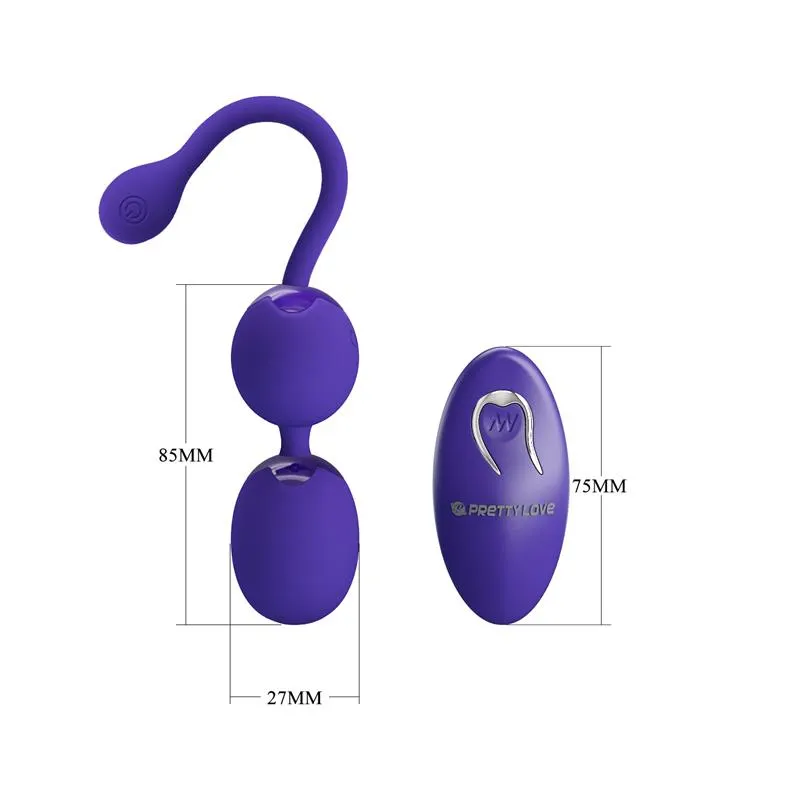 Willie Youth Bolas Kegel con Vibración y Control Remoto · PRETTYLOVE · Bolas Chinas y Salud Femenina — photo 10