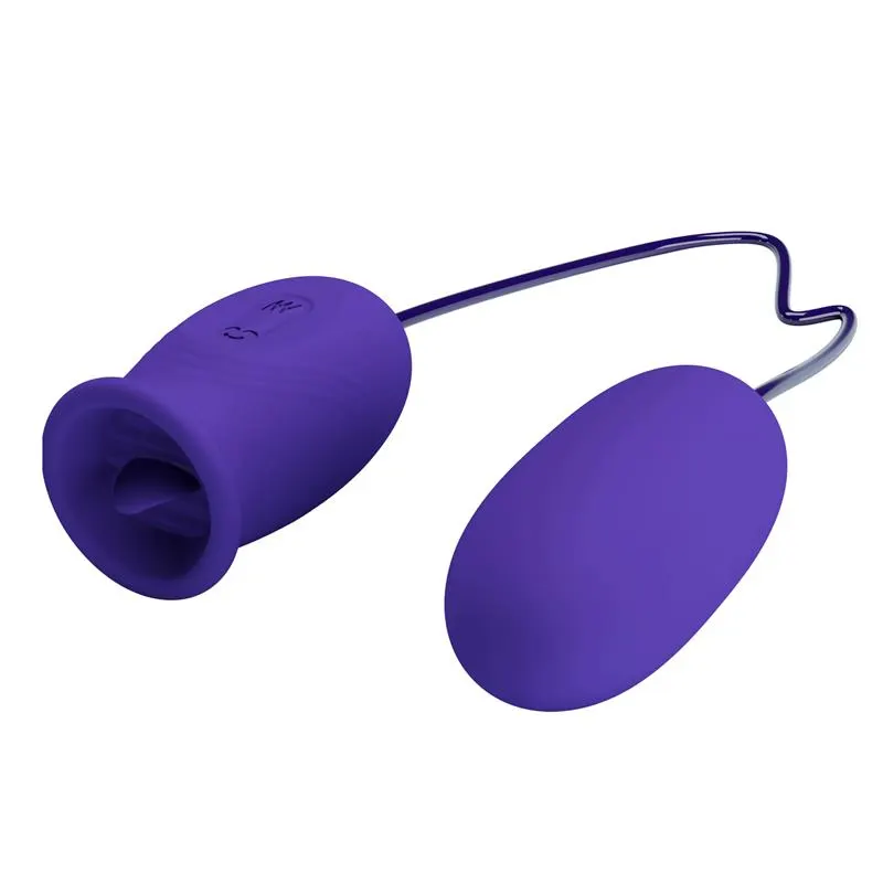 Daisy Youth Huevo Vibrador y Lengua Estimuladora · PRETTYLOVE · Huevos y Balas Vibradoras — Foto 2