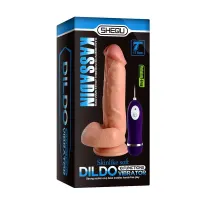 Vibrador Realista Control Remoto Kassadin 17.5 cm · SHEQU · Vibradores