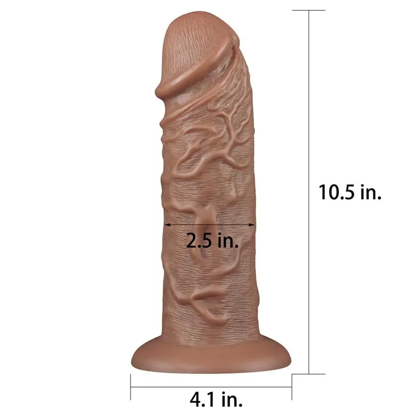 Dildo King 10.5 Marrón · LOVETOY · Dildos — Foto 9