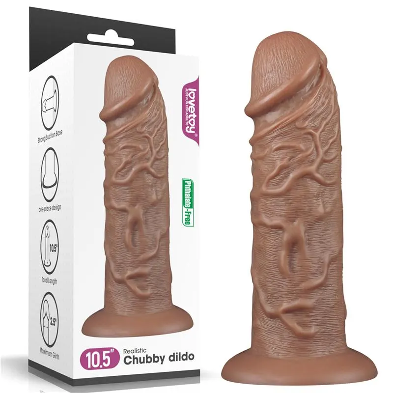 Dildo King 10.5 Marrón · LOVETOY · Dildos — Foto 10