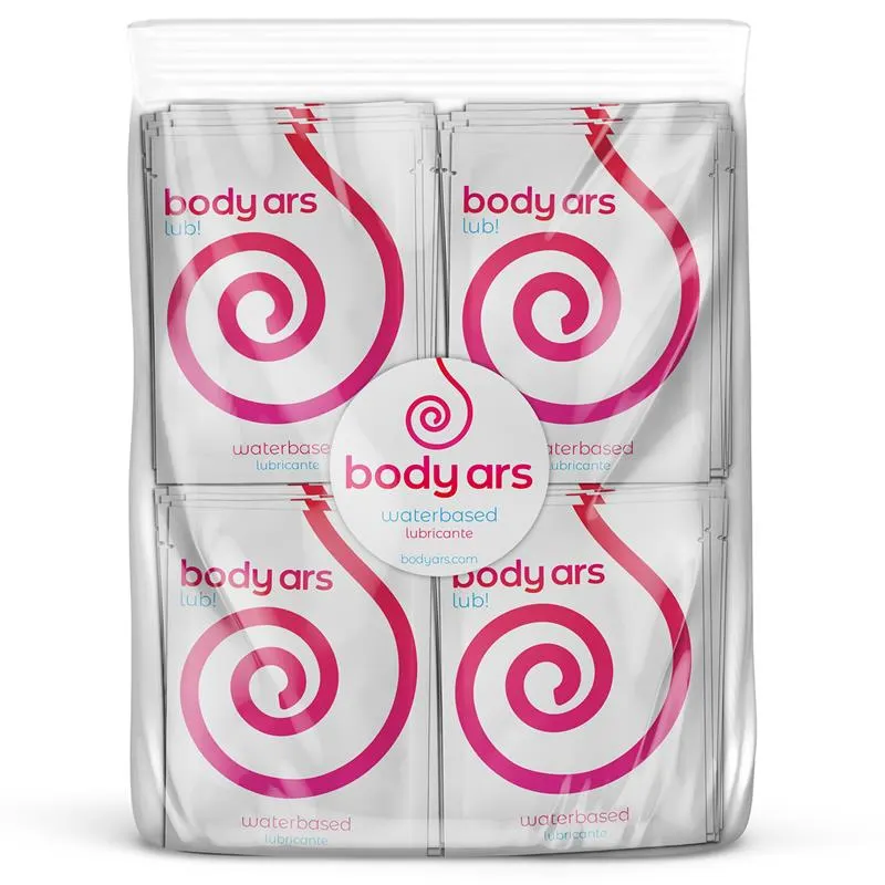 Monodosis Gel Lubricante Base Agua Natural 100 x 4 ml · BODY ARS · Lubricantes