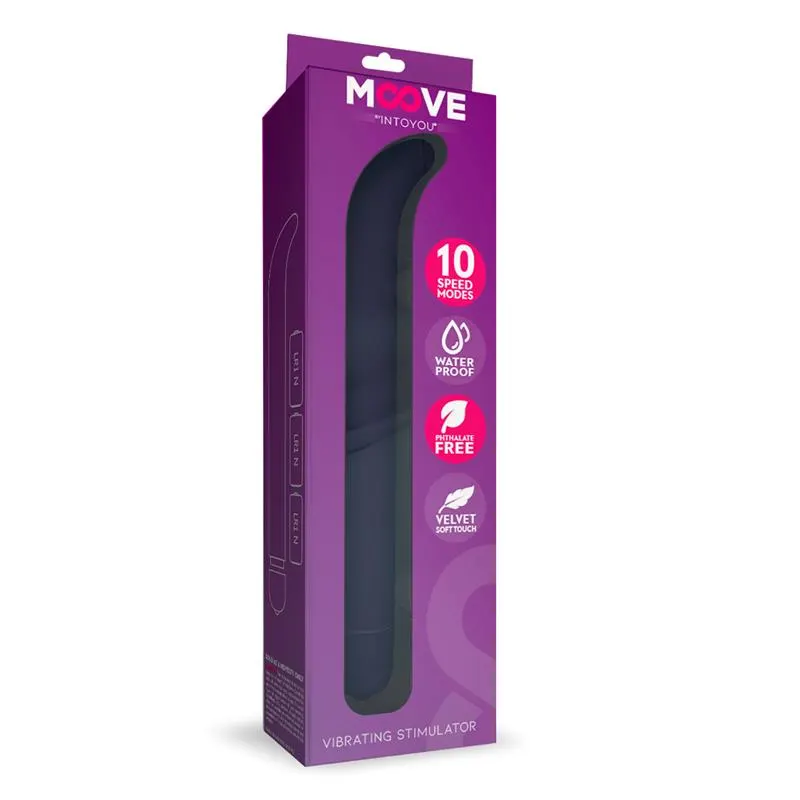 Estimulador VIbrador Punto G 10 funciones Púrpura · MOOVE · Estimuladores de Clítoris — Foto 2