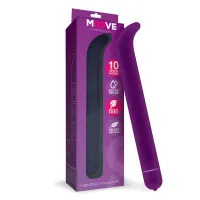 Estimulador VIbrador Punto G 10 funciones Púrpura · MOOVE · Estimuladores de Clítoris