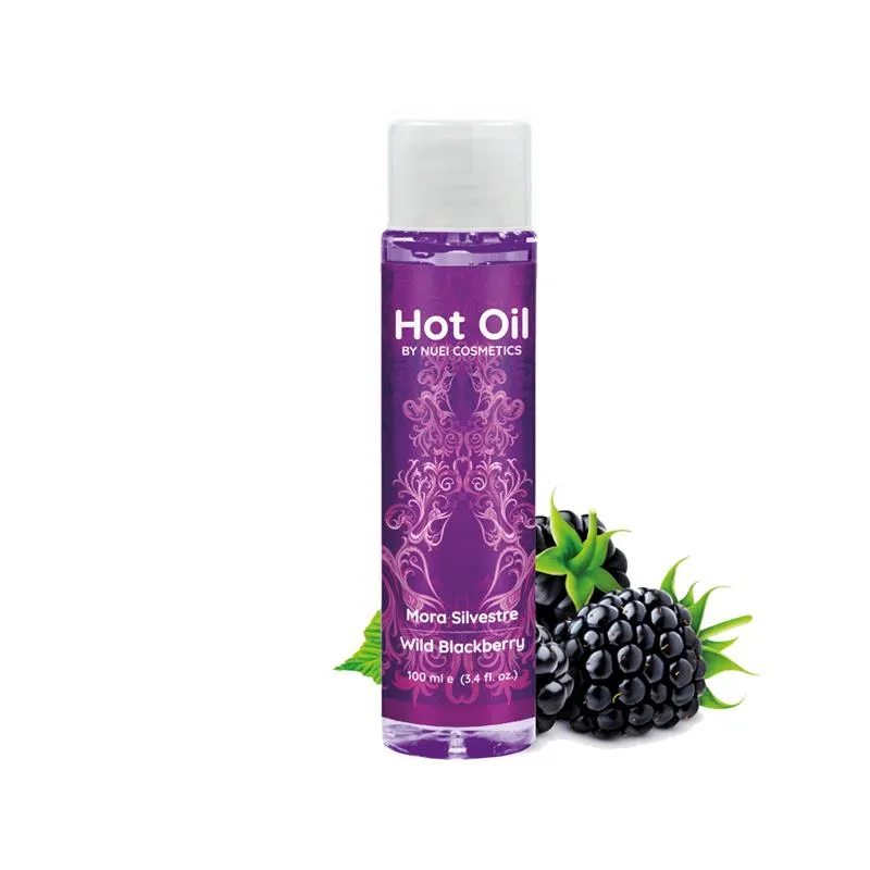 Nuei Aceite Hot Oil Efecto Calor Mora 100 ml · NUEI COSMETICS · Cuidado Íntimo y Masaje
