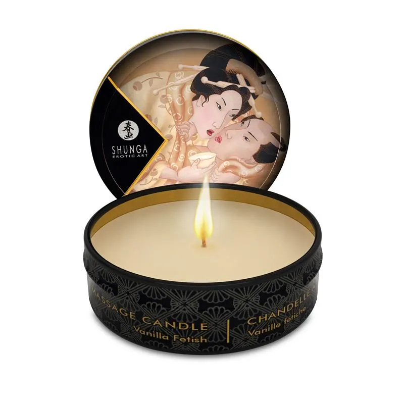 Shunga Mini Vela de Masaje Vainilla · SHUNGA · Cuidado Íntimo y Masaje