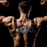 Quovis Arnés Masculino para Bondage Cuero Vegano · INTOYOU BDSM LINE · Spanking y Azotes