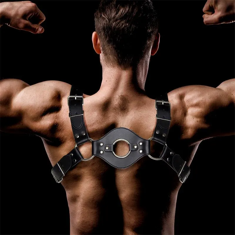 Quovis Arnés Masculino para Bondage Cuero Vegano · INTOYOU BDSM LINE · Spanking y Azotes