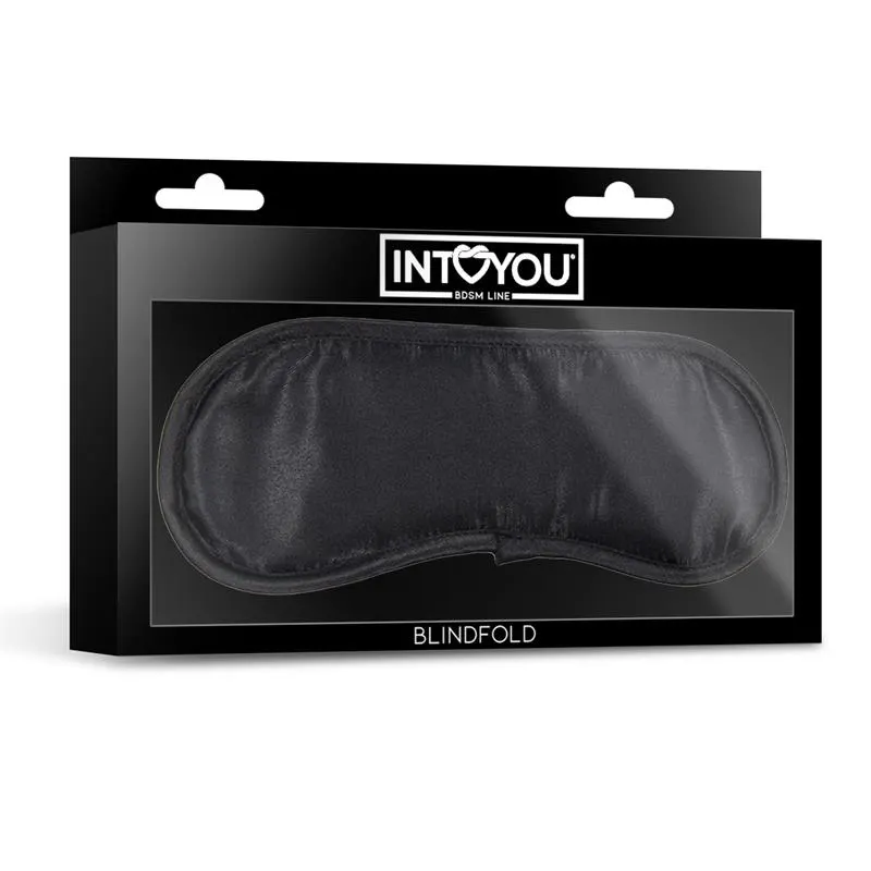 Antifáz de Satén Negro · INTOYOU BDSM LINE · Máscaras, Antifaces y Mordazas — foto 6