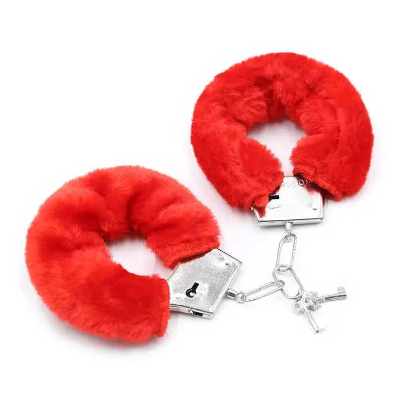 Esposas de Metal para Muñecas con Pelo Rojo · INTOYOU BDSM LINE · Esposas y Ataduras — photo 4