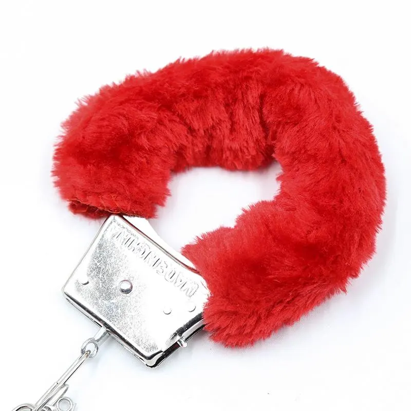 Esposas de Metal para Muñecas con Pelo Rojo · INTOYOU BDSM LINE · Esposas y Ataduras — photo 5