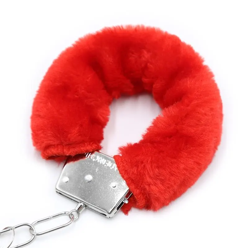 Esposas de Metal para Muñecas con Pelo Rojo · INTOYOU BDSM LINE · Esposas y Ataduras — photo 6