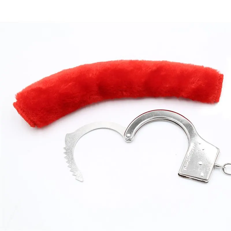 Esposas de Metal para Muñecas con Pelo Rojo · INTOYOU BDSM LINE · Esposas y Ataduras — photo 7