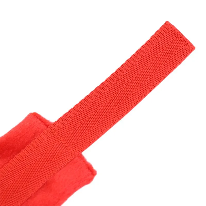 Esposas de Tela con Velcro para Muñecas con Pelo Largo Rojo · INTOYOU BDSM LINE · Esposas y Ataduras — photo 4