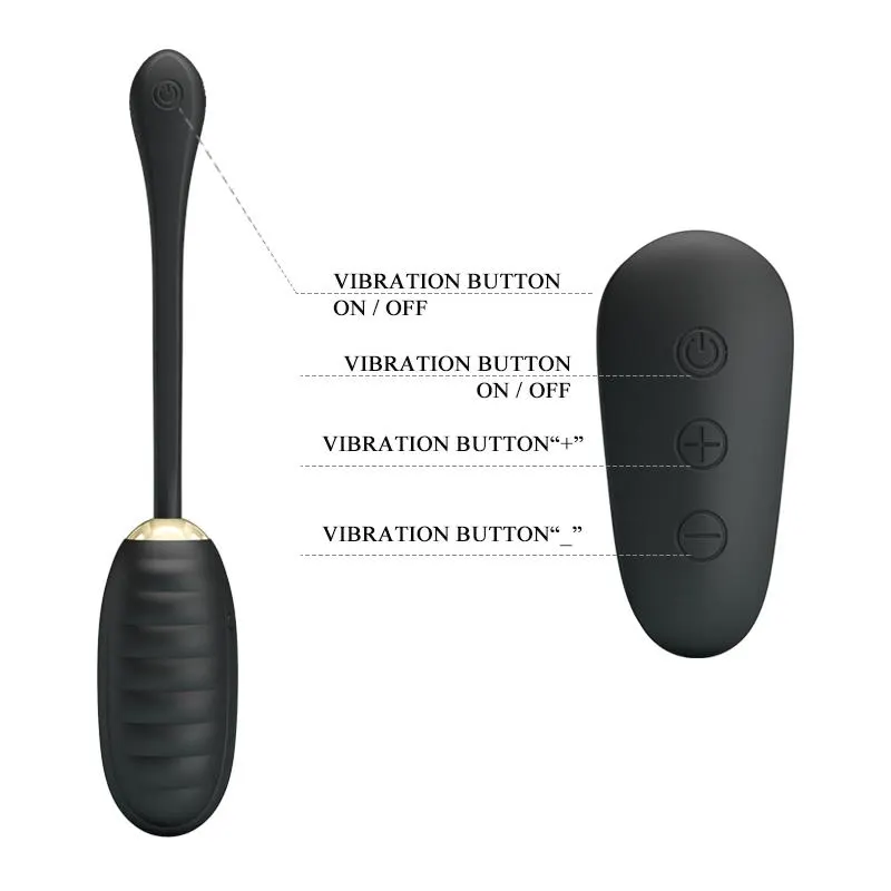 Bola Kegel con Control Remoto Royal Pleasure · PRETTYLOVE · Huevos y Balas Vibradoras — Foto 7