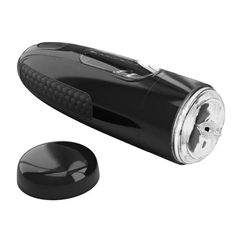 Masturbador Automático Marlos con Vibración y Movimiento USB · PRETTYLOVE · Masturbadores Él — Foto 4