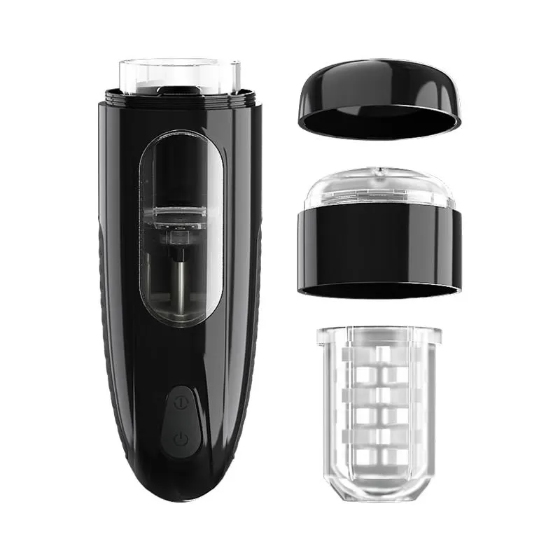 Masturbador Automático Marlos con Vibración y Movimiento USB · PRETTYLOVE · Masturbadores Él — Foto 8