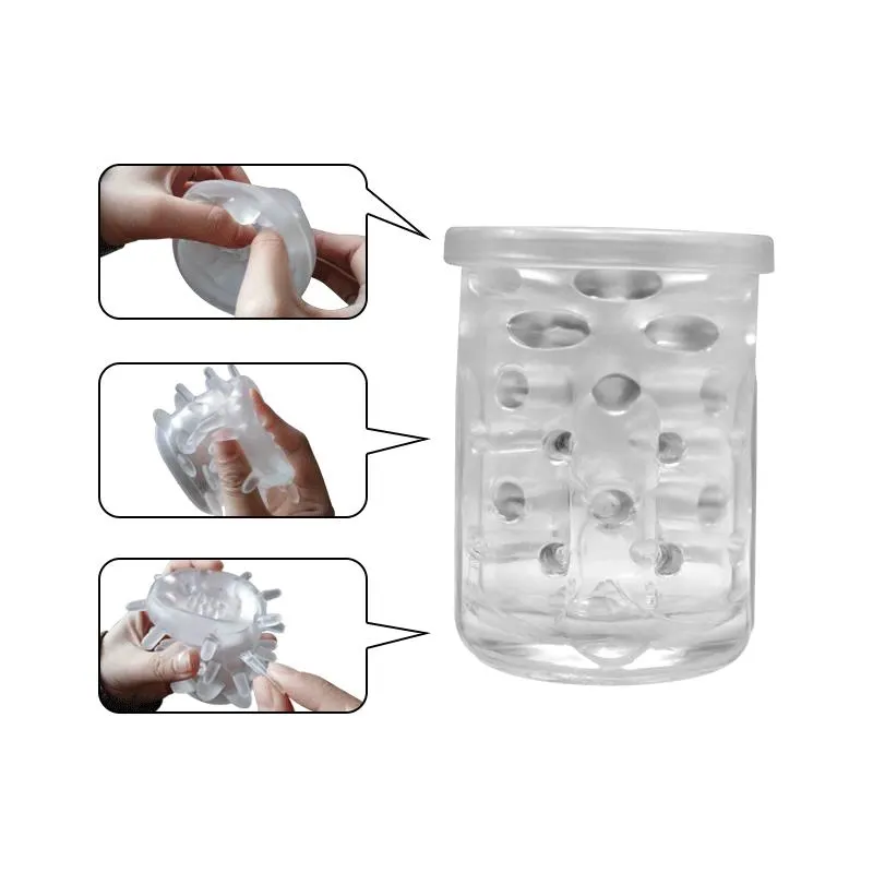 Masturbador Automático Marlos con Vibración y Movimiento USB · PRETTYLOVE · Masturbadores Él — Foto 9