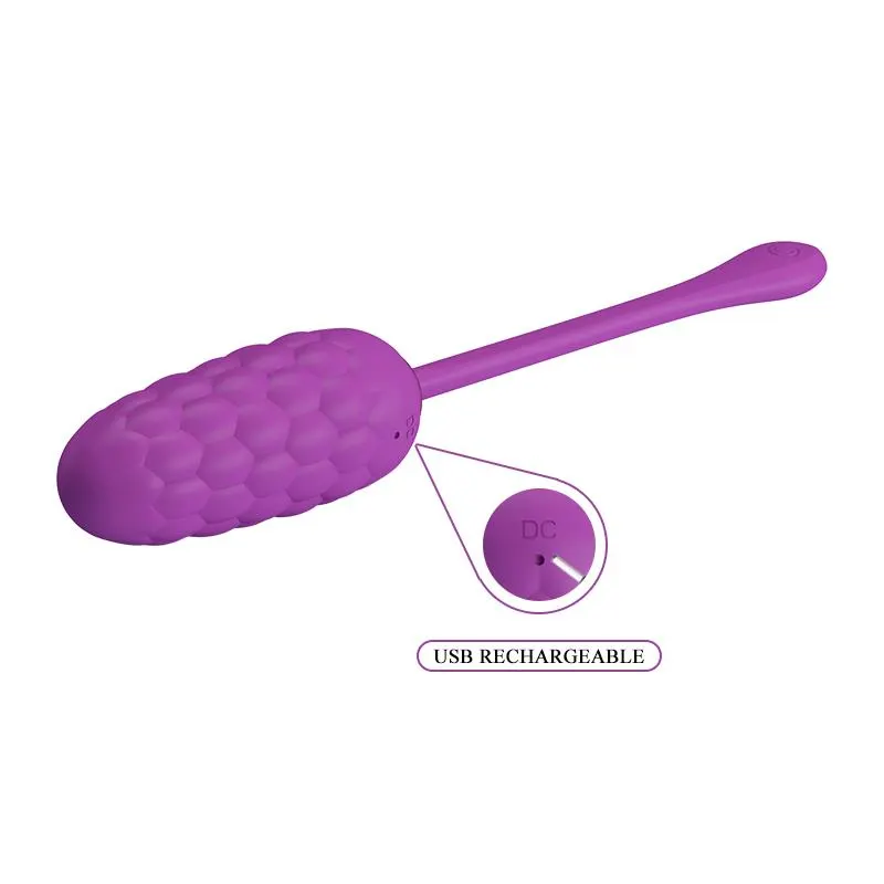 Huevo Vibrador USB Silicona Marina · PRETTYLOVE · Huevos y Balas Vibradoras — Foto 5