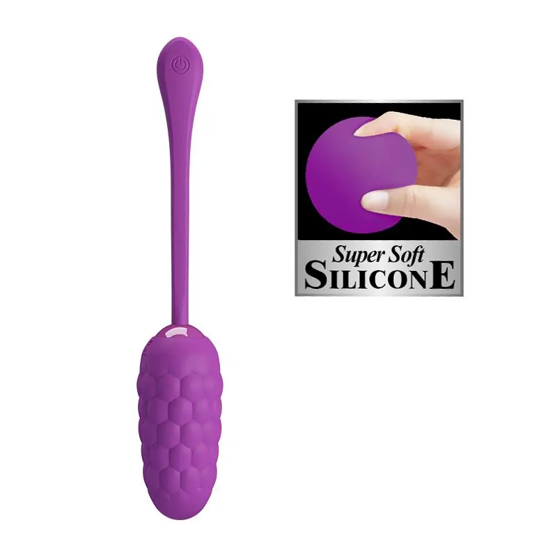 Huevo Vibrador USB Silicona Marina · PRETTYLOVE · Huevos y Balas Vibradoras