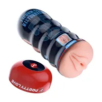 Masturbador Masculino Vagina con Túnel Texturizado · PRETTYLOVE · PRETTYLOVE · Masturbadores Él