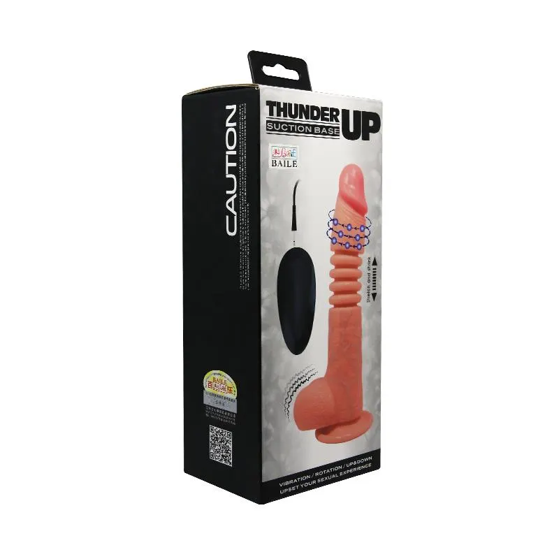 Vibrador con Rotación y Movimiento Telescópico Thunder Up · BAILE · Vibradores — Foto 8