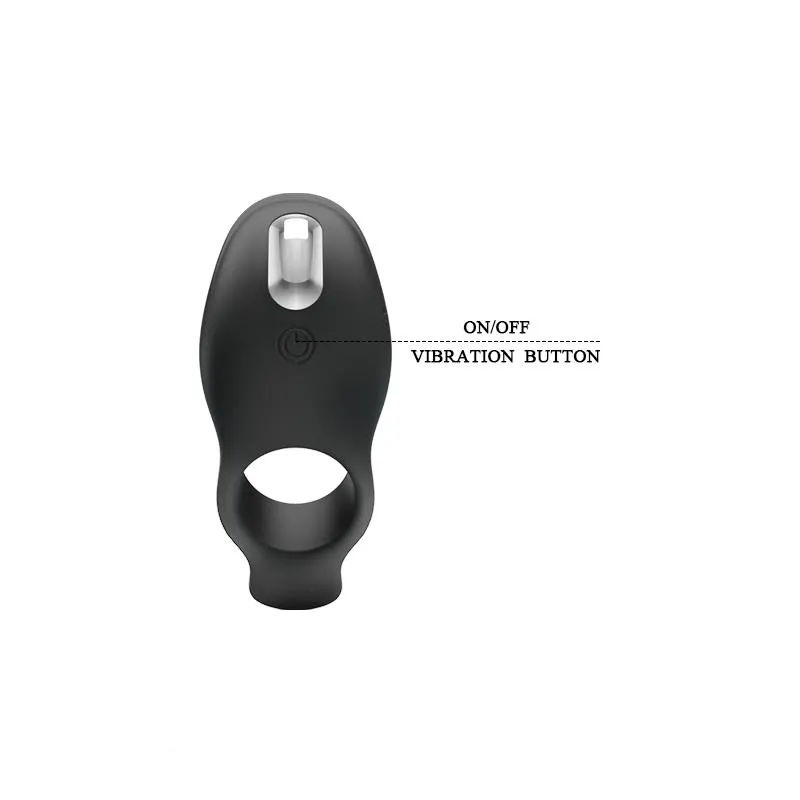 Anillo para el Pene con Vibración USB Silicona · PRETTYLOVE · Anillos para el Pene — Foto 8