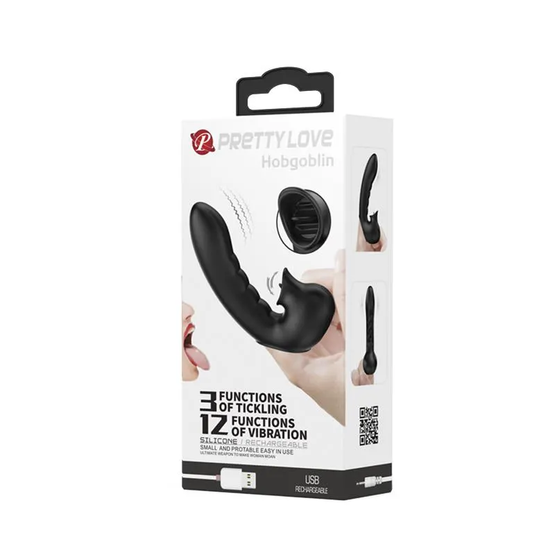 Hobgoblin Funda para el Dedo Vibración y Lengua Estimuladora · PRETTYLOVE · Estimuladores de Clítoris — Foto 9