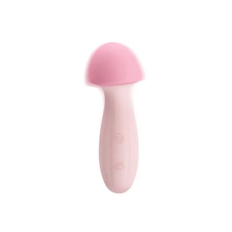Mushroom Vibrador/Masajeador Silicona USB · PRETTYLOVE · Vibradores — Foto 4