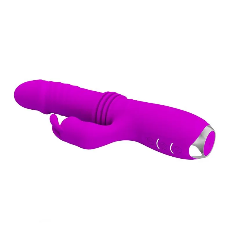 Dorothy Vibrador con Función Up and Down USB Púrpura · PRETTYLOVE · Vibradores — Foto 4