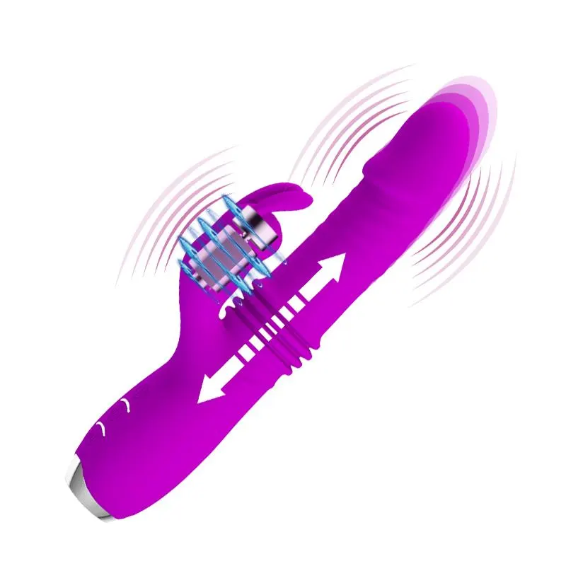 Dorothy Vibrador con Función Up and Down USB Púrpura · PRETTYLOVE · Vibradores — Foto 6