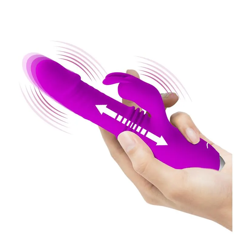Dorothy Vibrador con Función Up and Down USB Púrpura · PRETTYLOVE · Vibradores — Foto 7