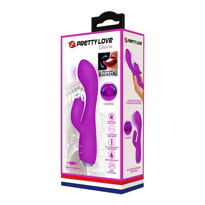 Gloria Vibrador con Lengua USB · PRETTYLOVE · Vibradores — Foto 11