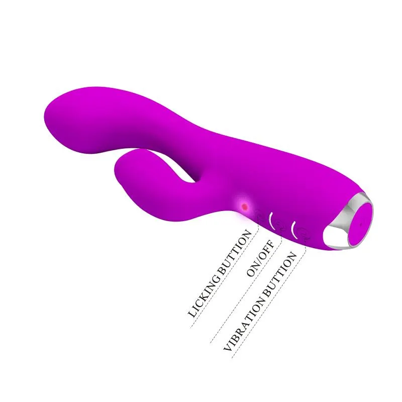 Gloria Vibrador con Lengua USB · PRETTYLOVE · Vibradores — Foto 8