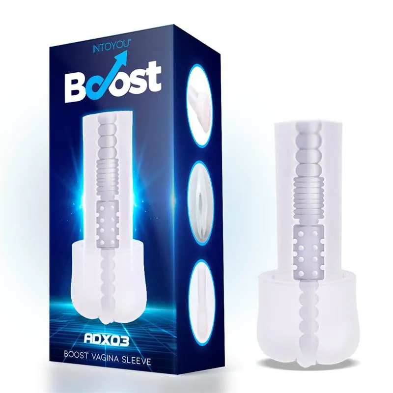 Funda Alargada Realista Vagina ADX03 · BOOST PUMPS · Anal